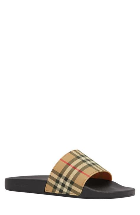 burberry red sandals|burberry sandals men.